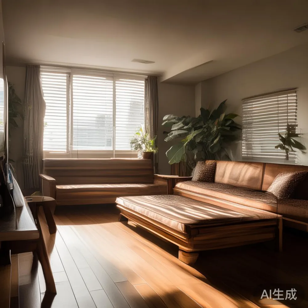The Long-Term Value of Solid Wood: A 5-Year Cost Analysis for Singapor — in a sunlit Singapore HDB living room, morning l