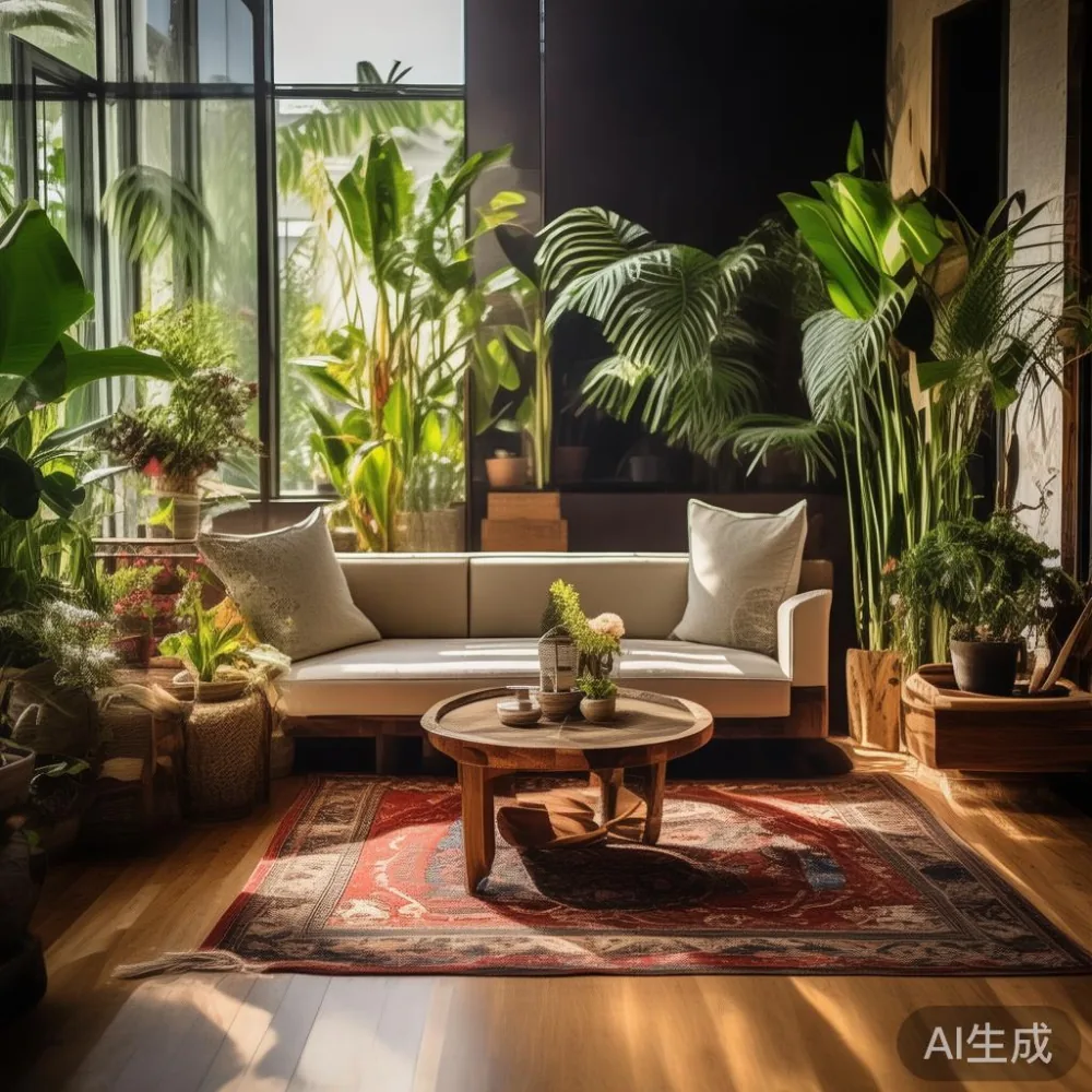 What Actually Drives The Price Of Solid Wood Furniture — corner of a small condo apartment with wooden fl