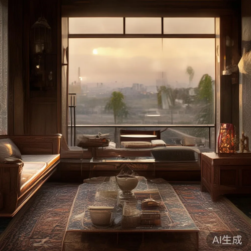 What Actually Drives The Price Of Solid Wood Furniture — room setting at dusk with warm lamp light, film 