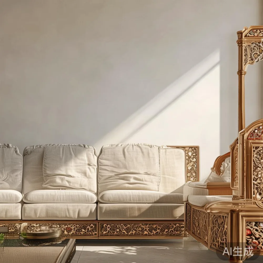 How to Choose the Right Size for a Singapore HDB Living Room: Sofas, D — staged against a plain wall with a linen sofa ne