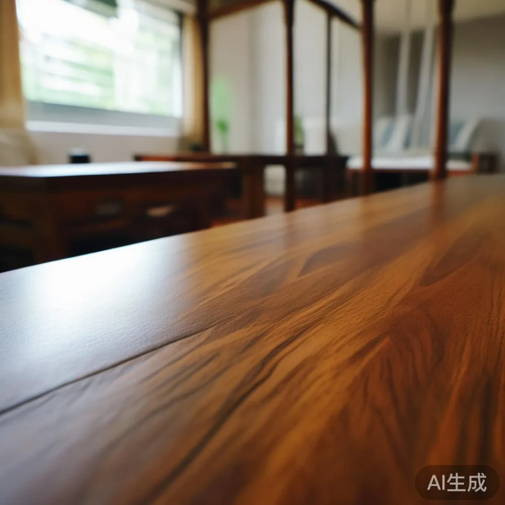 How to Match Furniture to a Warm Minimal Interior — A Singapore Guide  — close-up of the grain and joinery detail, shallo
